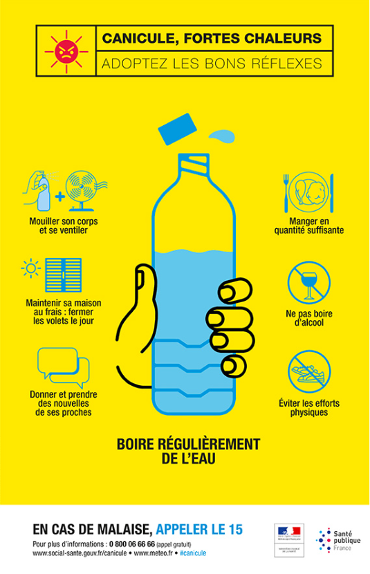 ATTENTION AUX COUPS DE CHAUD !