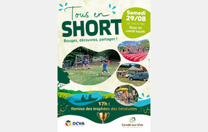 Tous en short à Condé sur Vire